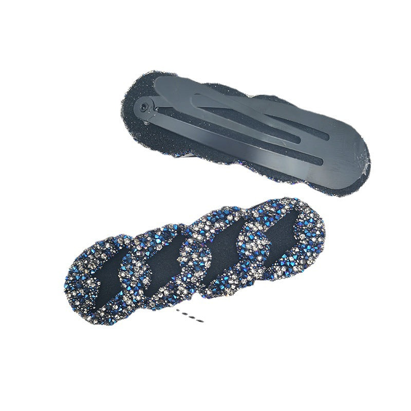 Wholesale Simple Rhinestone Hair Clips