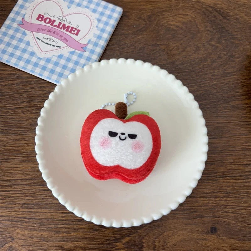 Wholesale Fun cartoon vegetables and fruits keychain