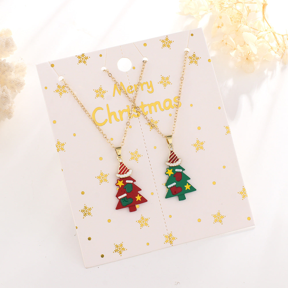 Wholesale Christmas Collection Pendant Alloy Necklace