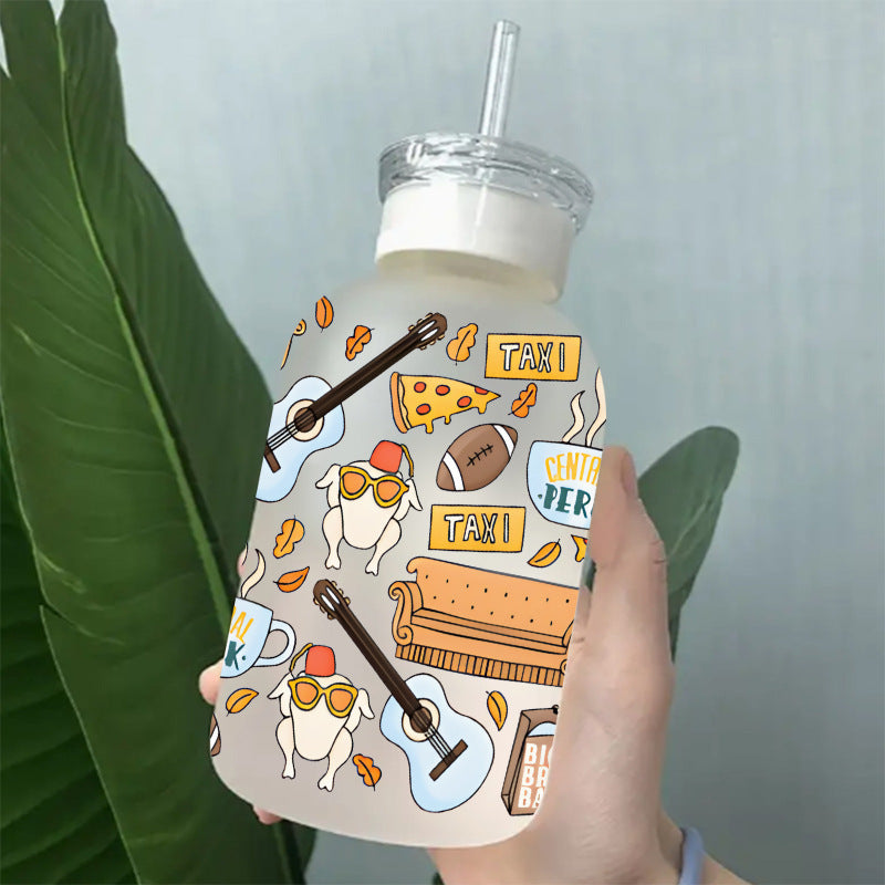 Wholesale Pumpkin Books Daily 16oz Cup UV DTF Wraps