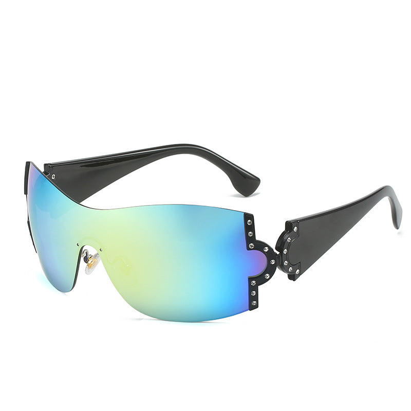 Wholesale Personalized Y2K One-piece Fashion Sunglasses