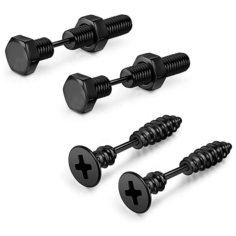 Tornillos de acero de titanio al por mayor Pendientes