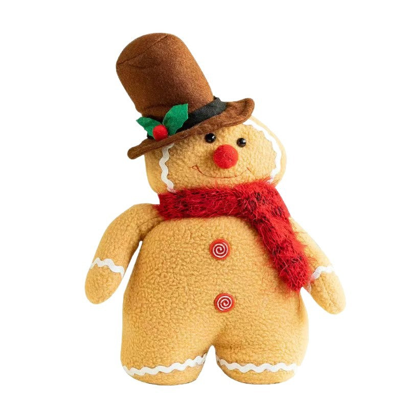 Wholesale Christmas Gingerbread Man Doll