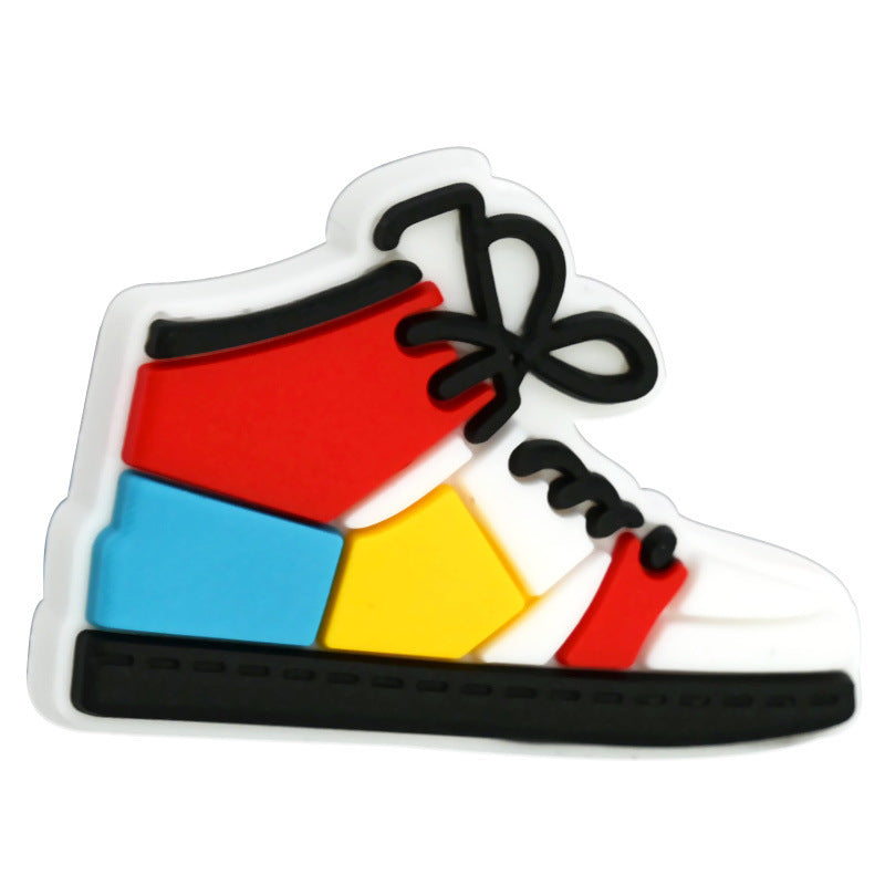 Wholesale  Random 100pcs/pack Oil painting series with string beads   Focal Beads