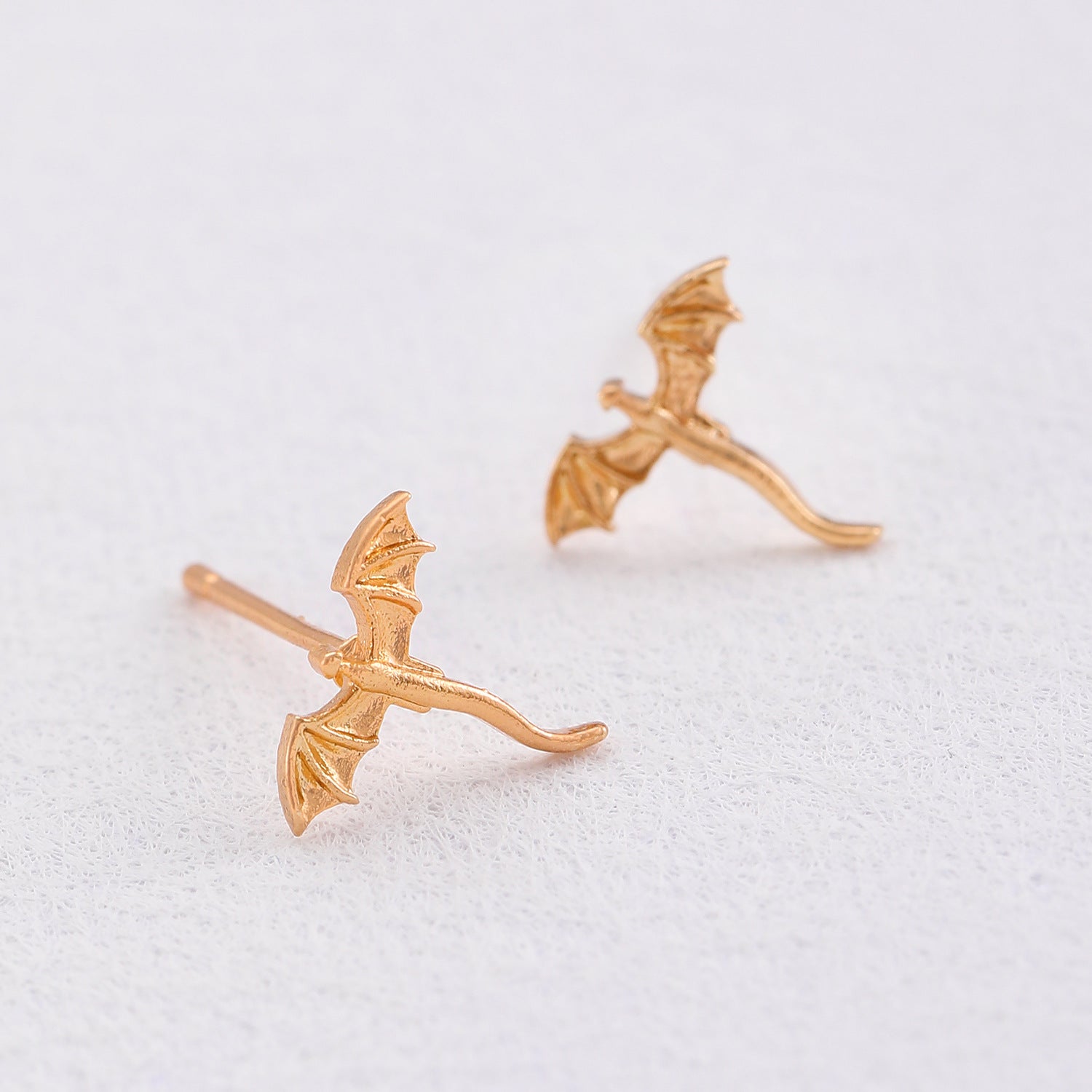 Wholesale Mini flying dragon earrings