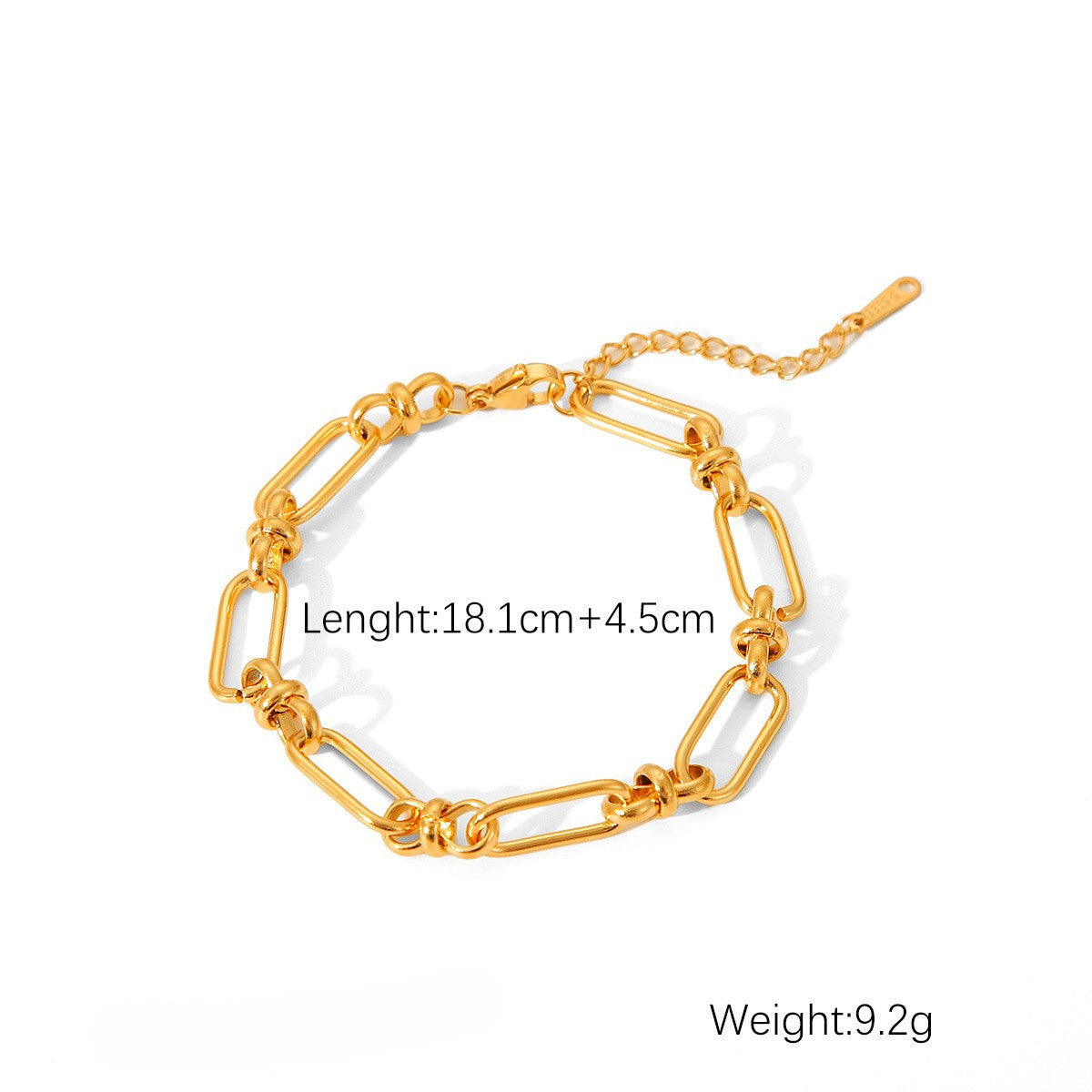 Wholesale Stainless steel geometric element men' s bracelet