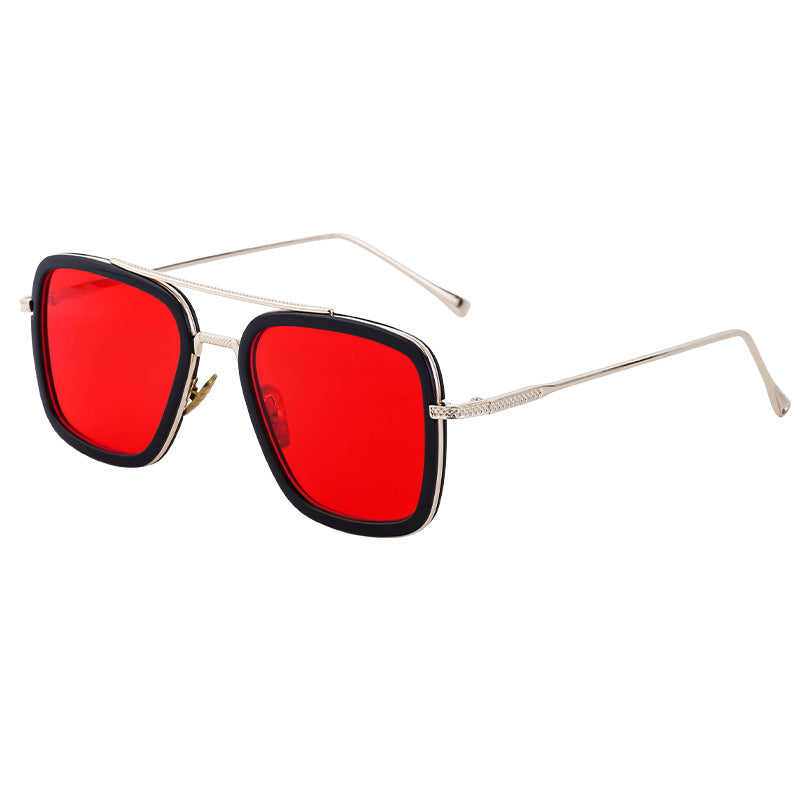 Wholesale Fashion Retro Square Frame Sunglasses