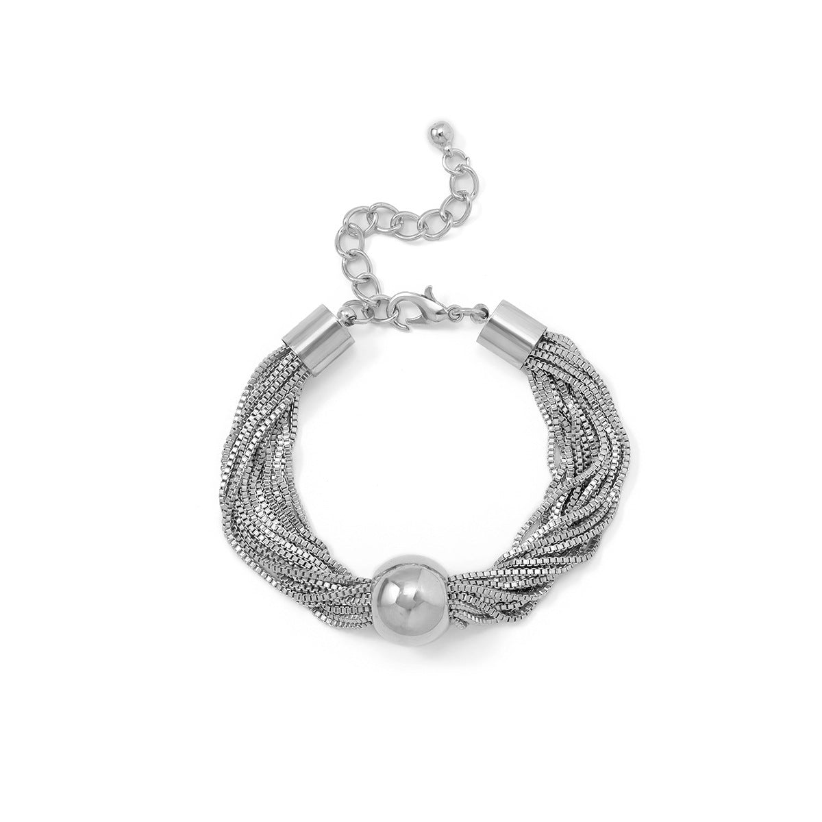 Wholesale Exaggerated Metal Ball Necklaces