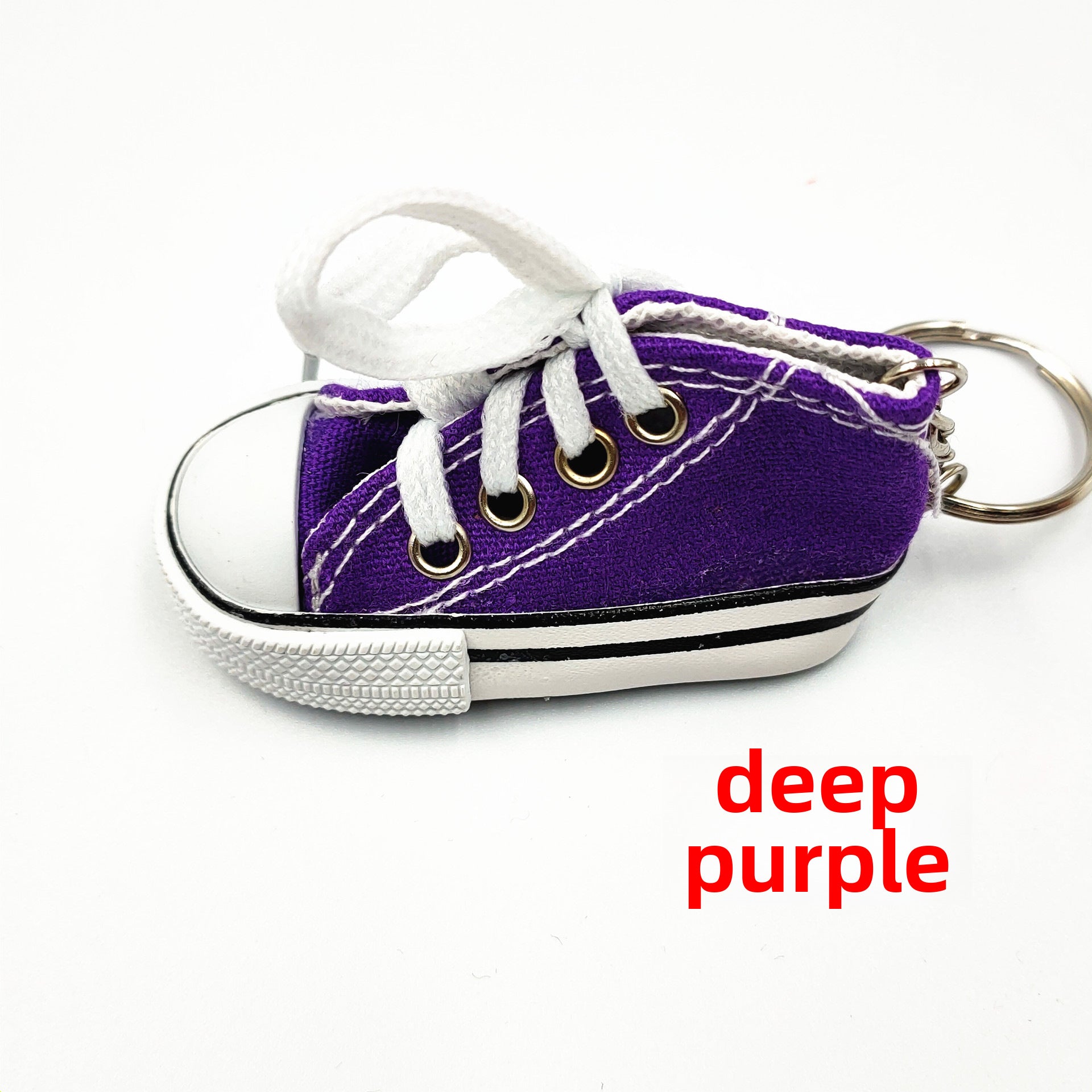 Wholesale Mini Simulation Canvas Shoes Creative Keychain