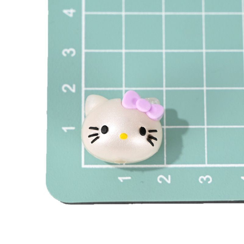 Wholesale 10PCS/PACK Cartoon 3D rubber beads