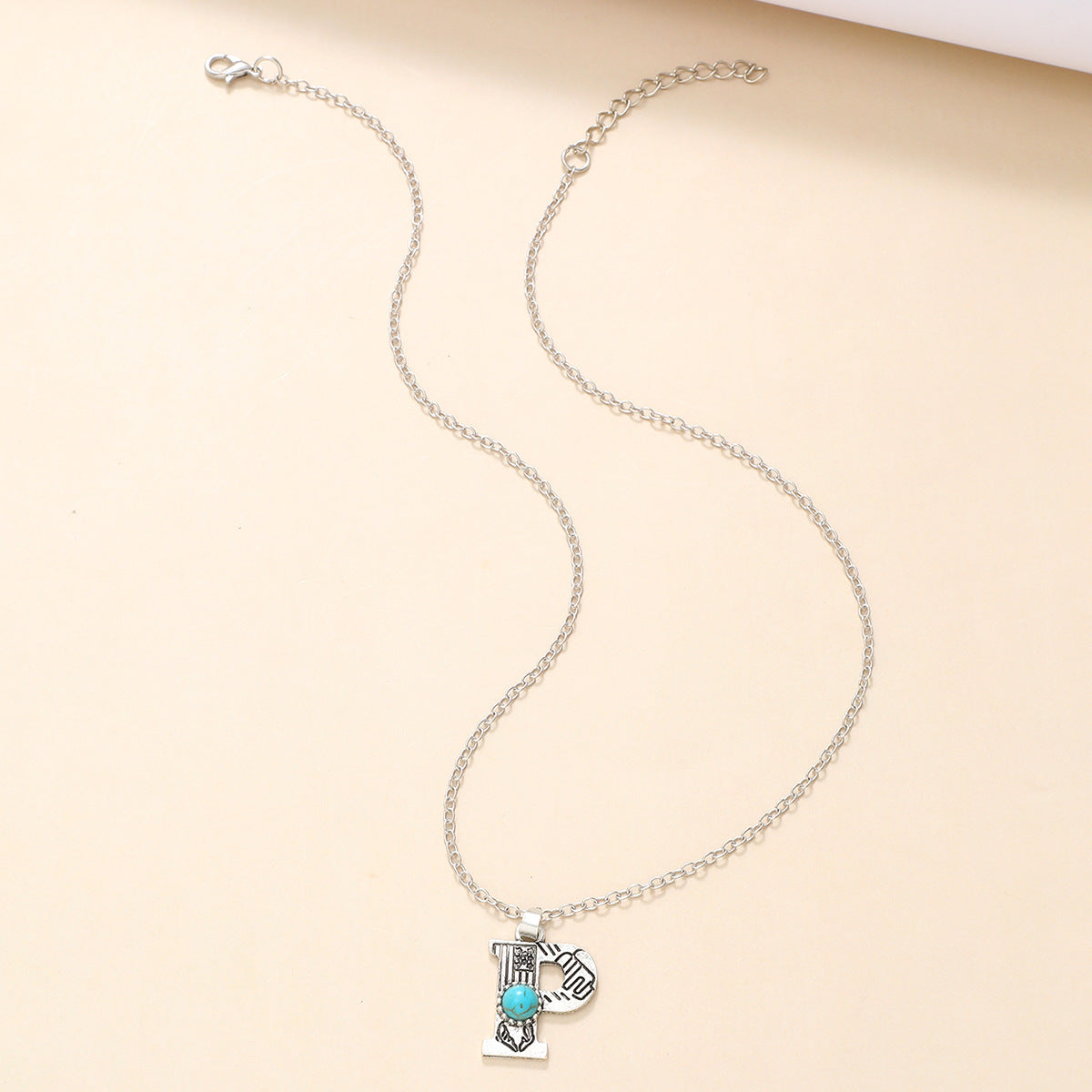 Wholesale Alloy English letter necklace western style