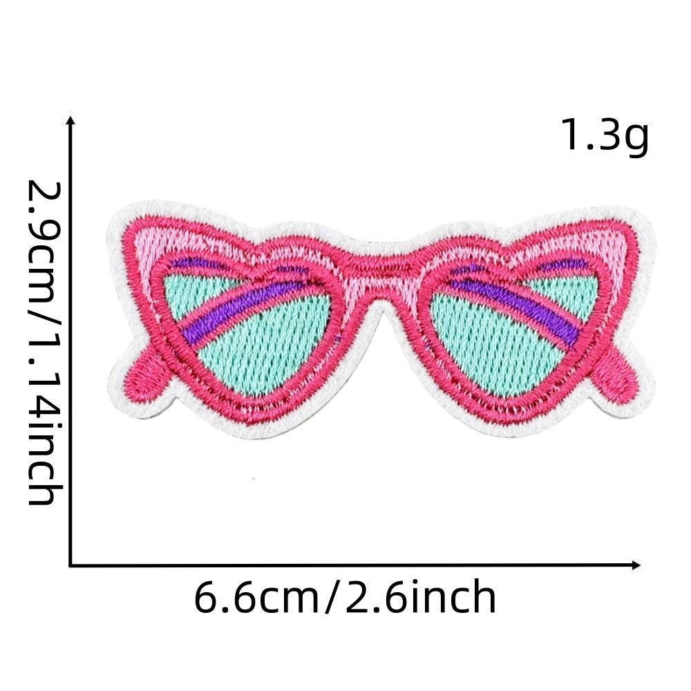 Wholesale Cartoon Princess Pink Cloth Patch Badge Fashion DIY Decorative Accessory For Clothing Bags Gifts Resale