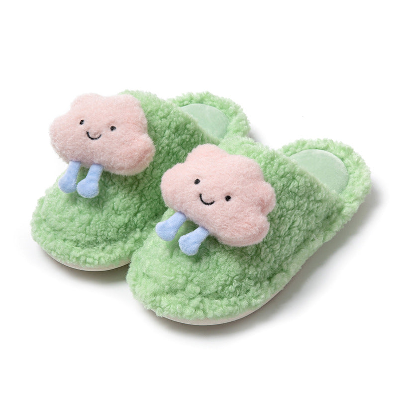 Wholesale 20pcs Baotou Cotton Home Indoor Plush Warm Slippers