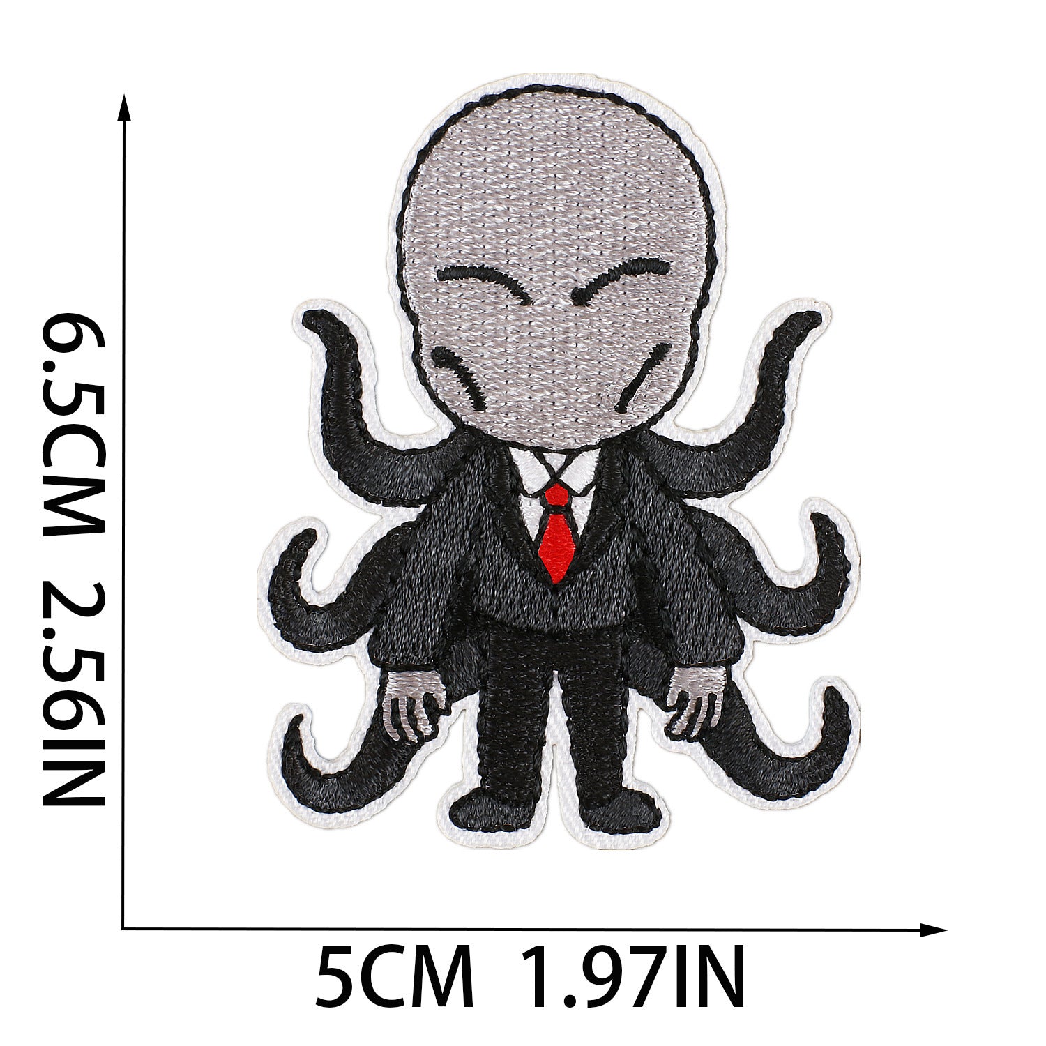 Wholesale  Cartoon Ghost Embroidery Patch Polyester Decorative Accent For Bags Clothing DIY Craft Resale