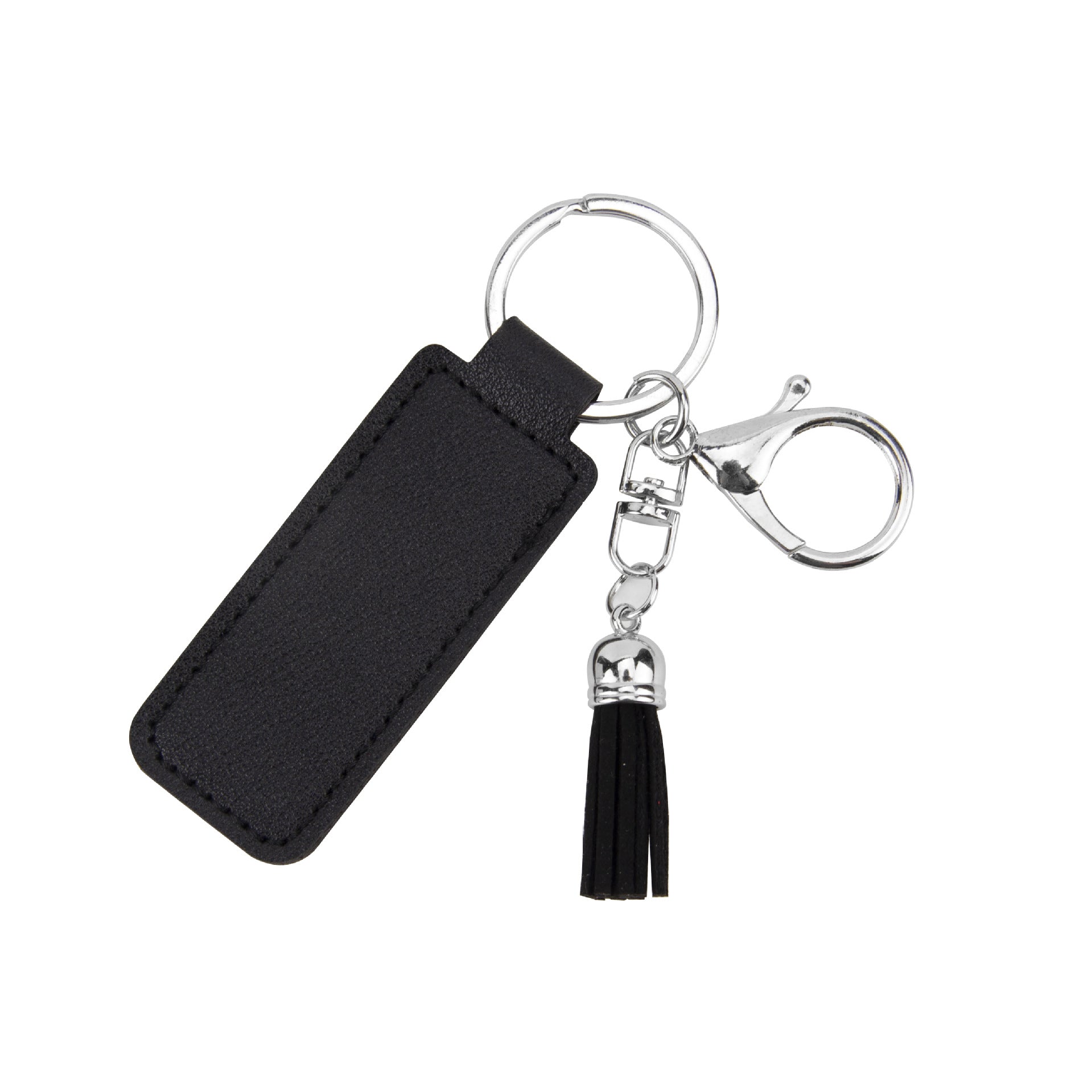 Wholesale PU Leather Tassel Keychain