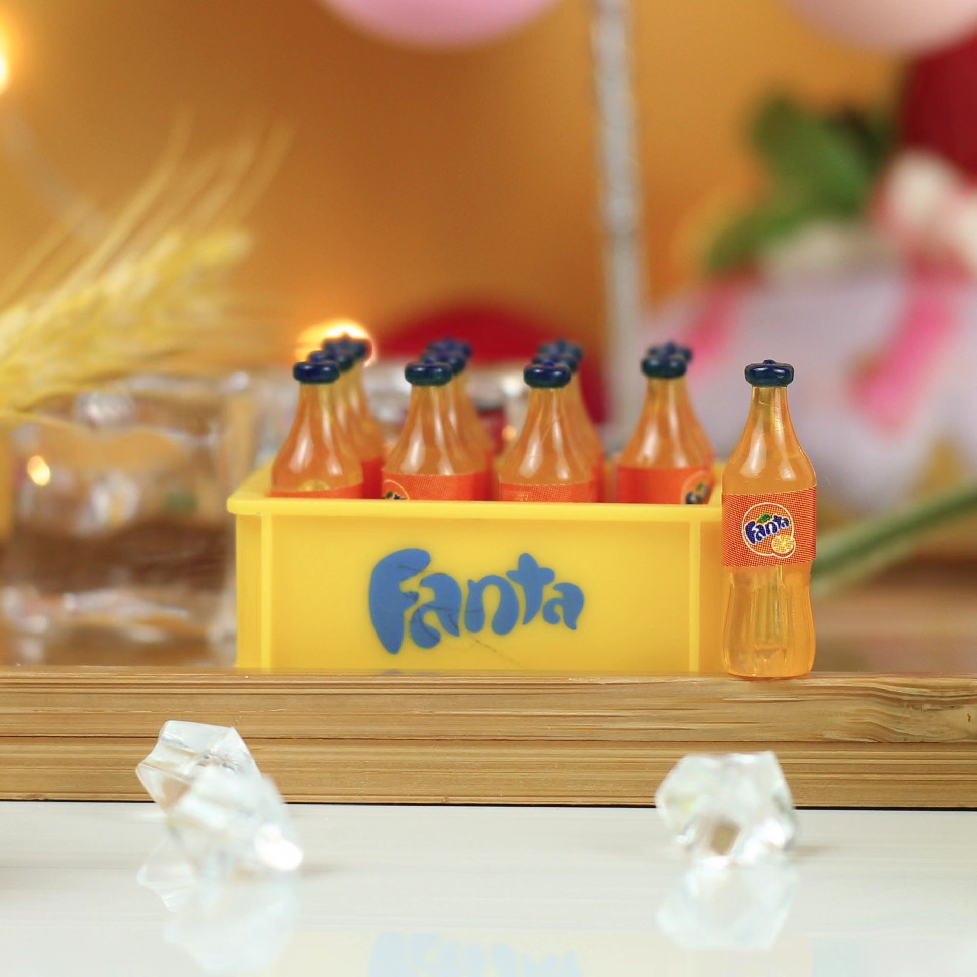 Wholesale mini simulation beer box beverage box model ornaments