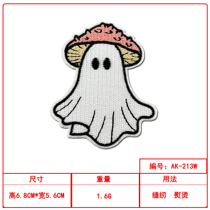 Wholesale Ghost Witch Embroidered Patch