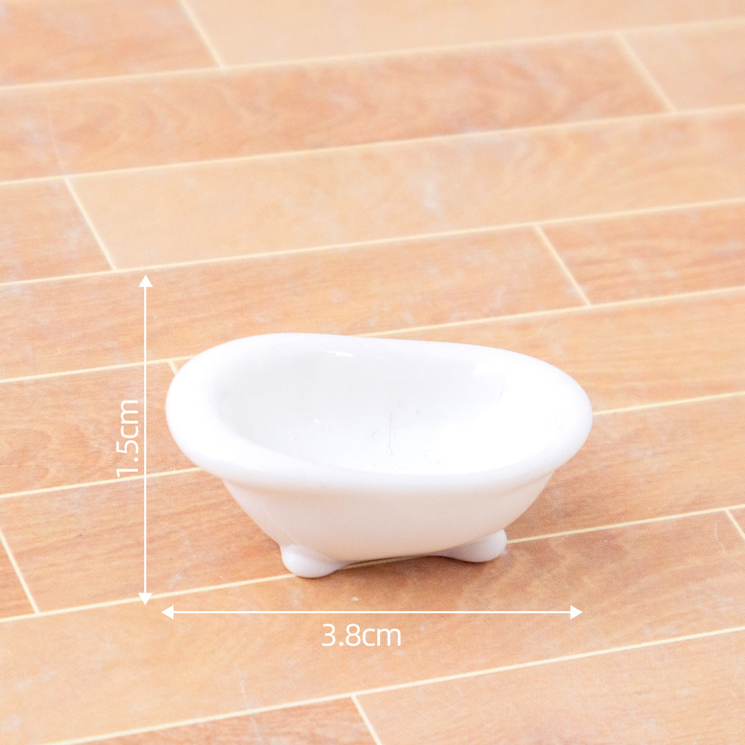 Wholesale 3pcs Simulation Retro Home Appliances TV Radio Micro Landscape Mini  Doll Accessories