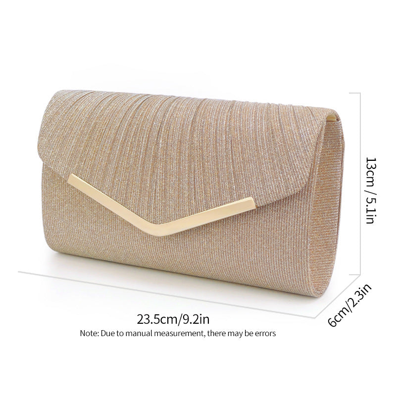 Wholesale Pleated Envelope Bag Clutch Bag