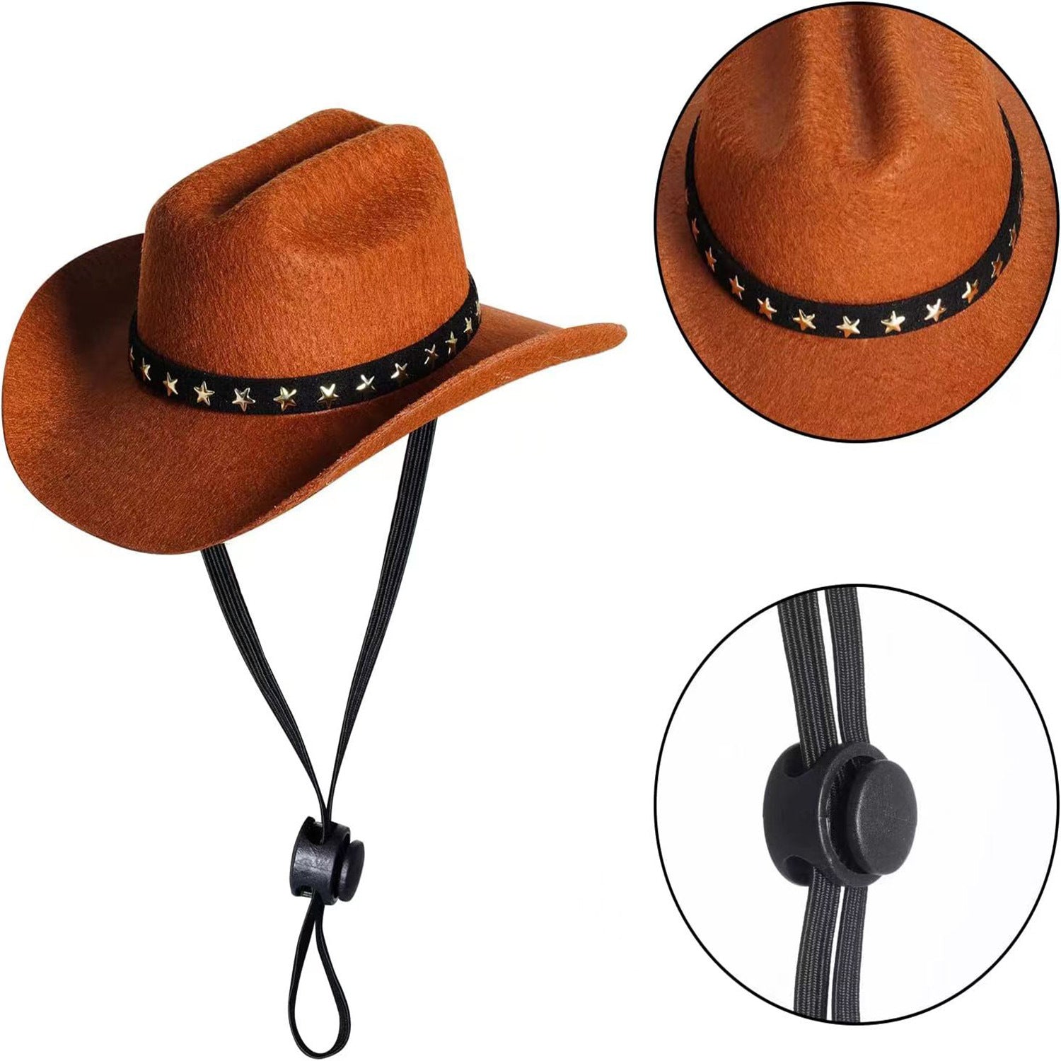 Wholesale handmade Halloween Christmas doll cute baby felt hat pet hat cat hat