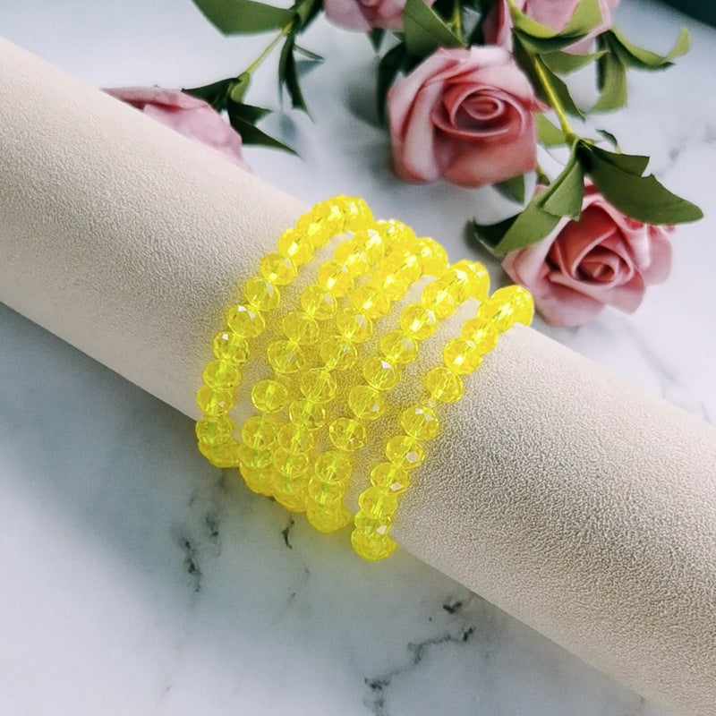 Wholesale Artificial Crystal Simple Bracelet
