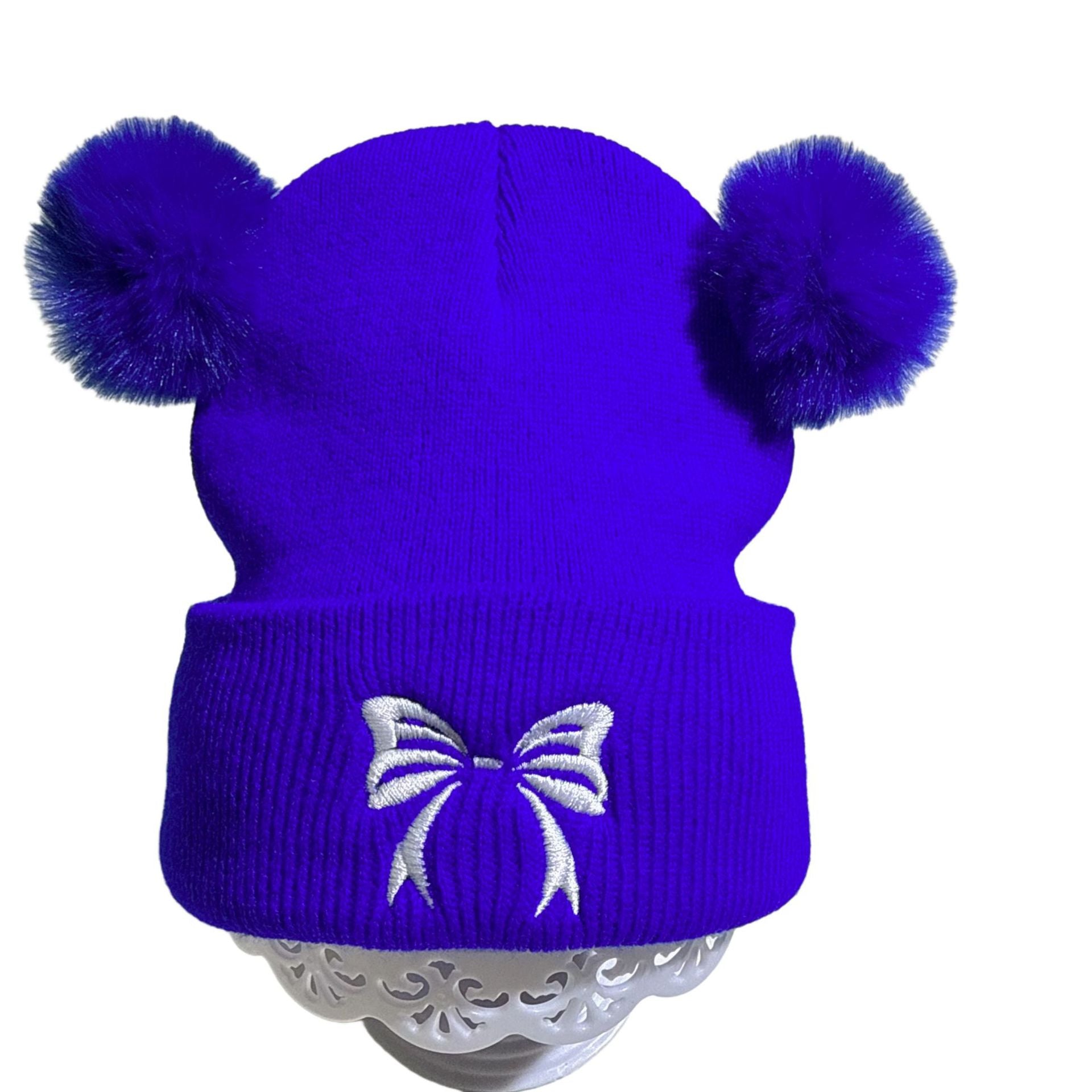 Wholesale Children' s knitted warm beanie hat