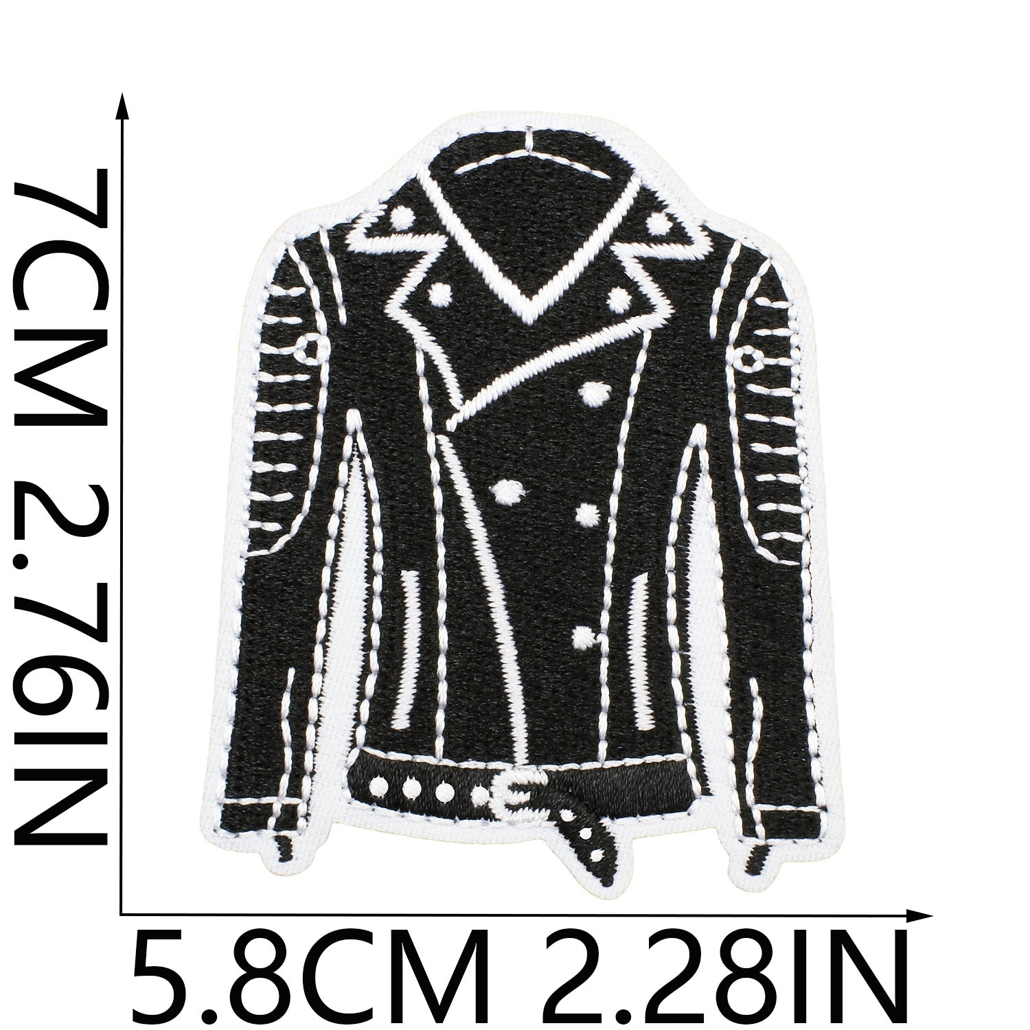 Wholesale Music skull embroidery patch guitar note patch