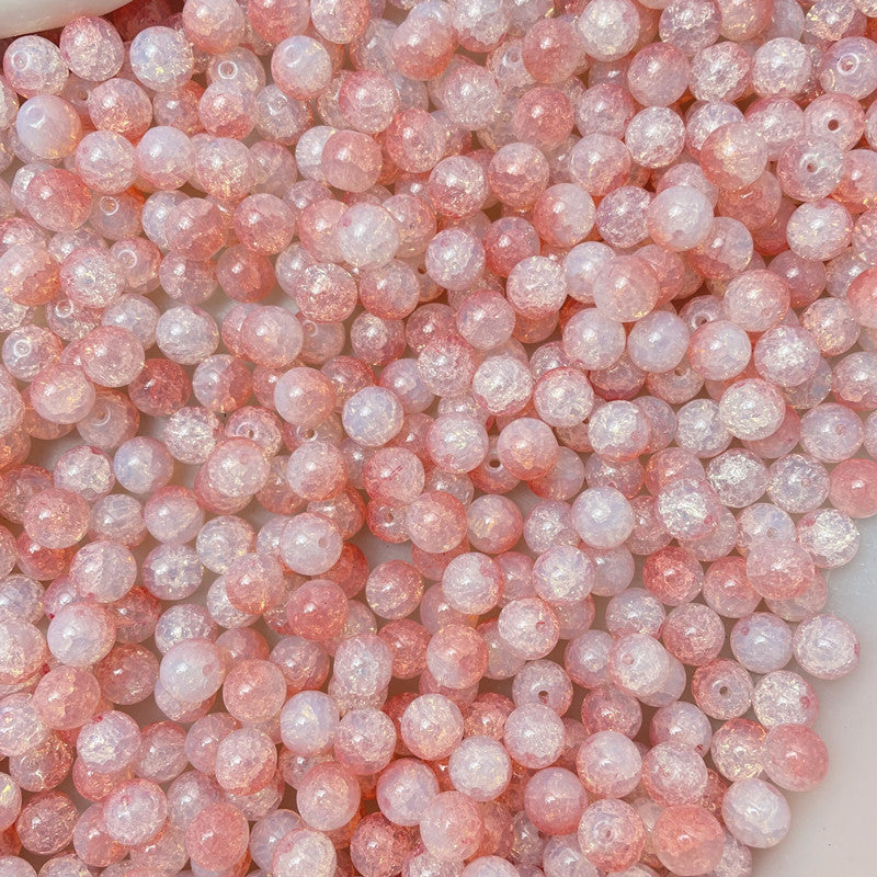 Wholesale 50pcs/pack Opaline Chalcedony 10mm Glass Beads