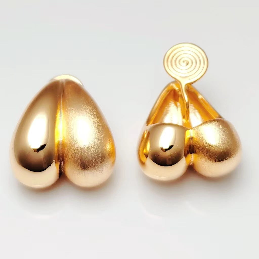 Wholesale Copper Water Drop Mosquito Coil Ear Clip