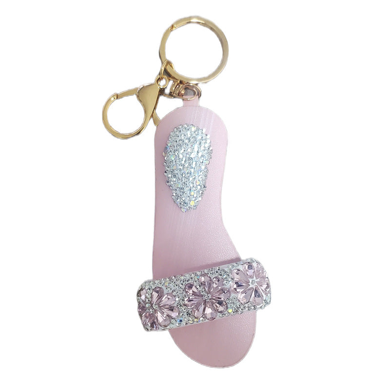 Wholesale Zinc Alloy Diamond Keychain