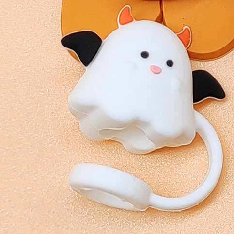 Wholesale 20pcs straw caps food grade silicone