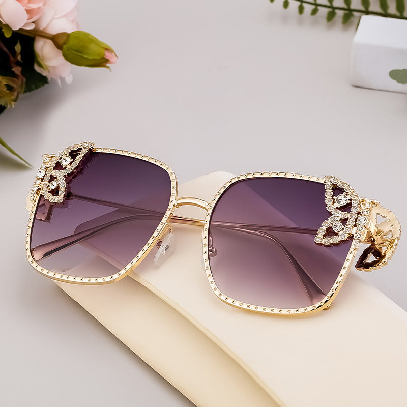 Wholesale Butterfly Diamond Sunglasses