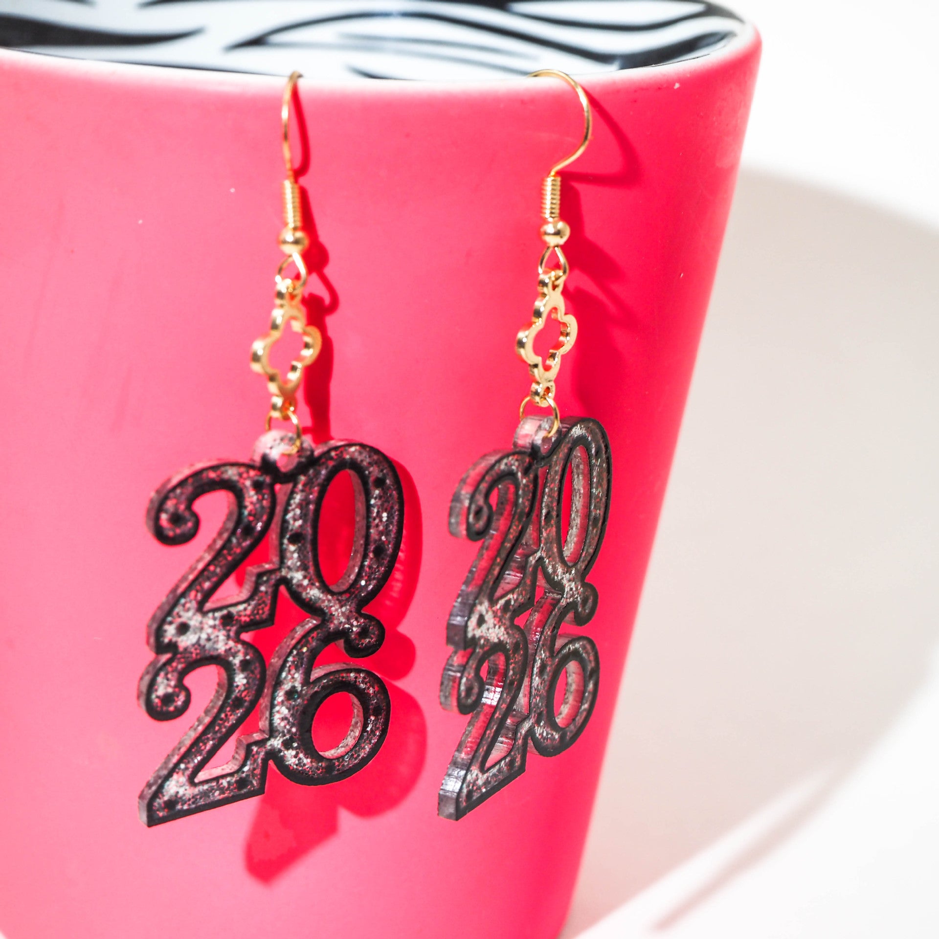 Wholesale 2026 Acrylic Digital Acrylic Earrings