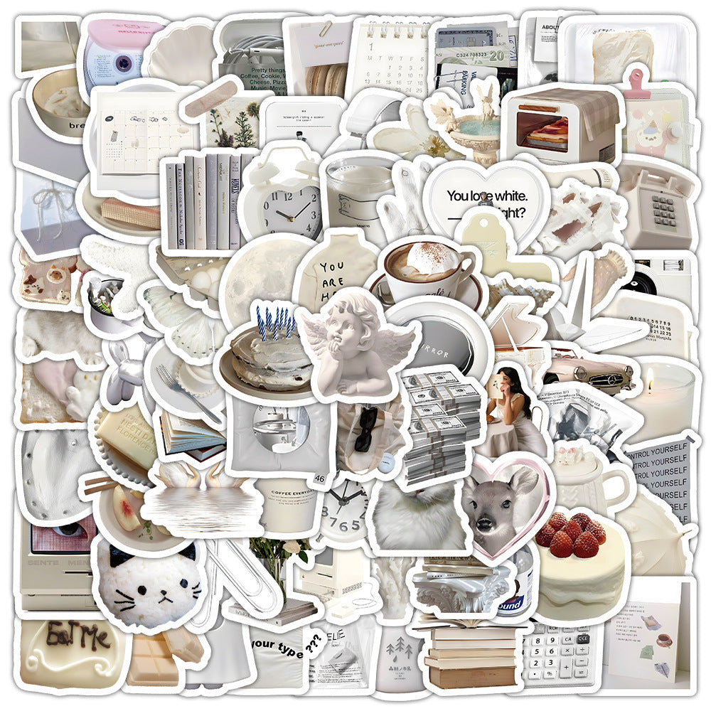 Wholesale 100 Cute Cartoon Colorful Graffiti Small Stickers Waterproof Vinyl Stickers