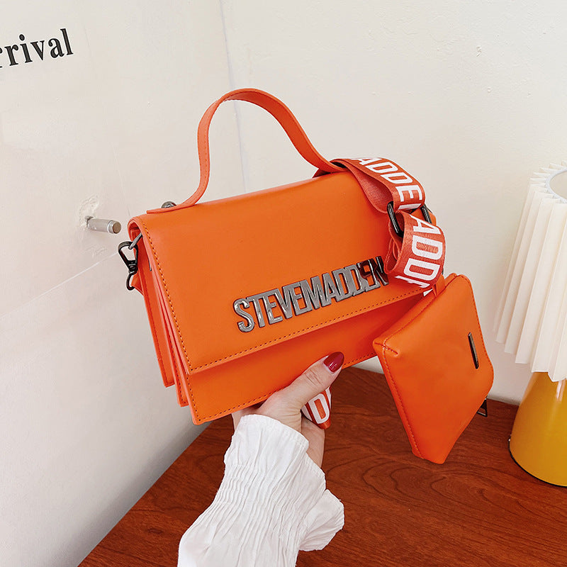 Wholesale Letter Shaped Small Square Bag Handbag Single Shoulder Crossbody Bag