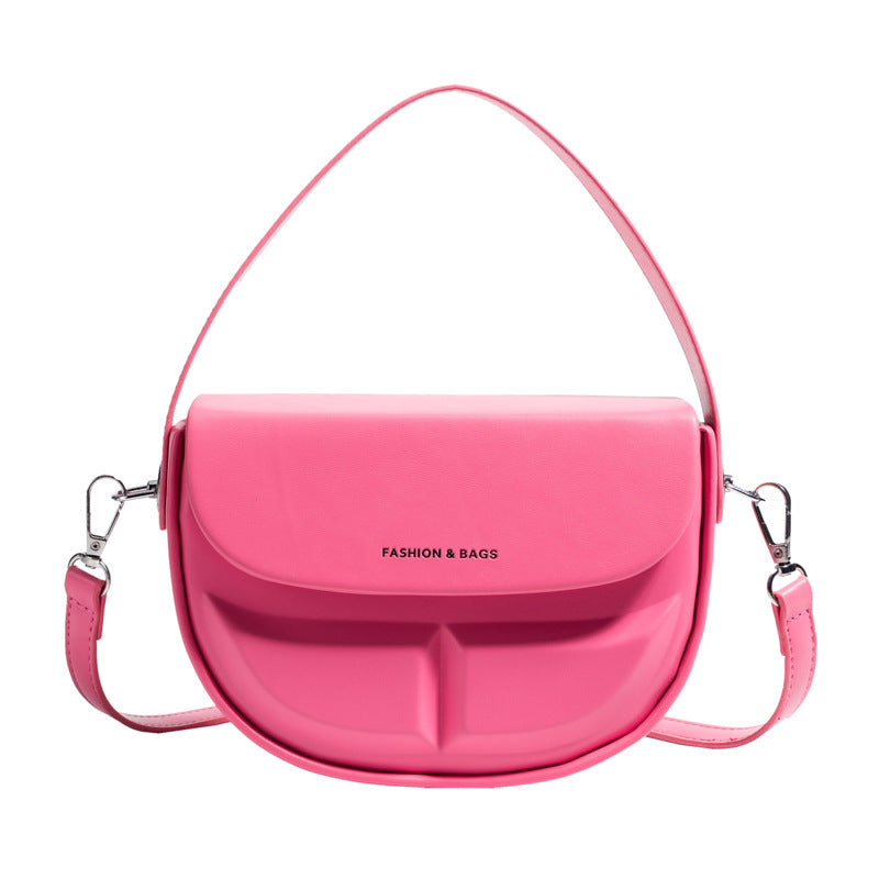 Wholesale 2023 PU Cross Shoulder Saddle Bag