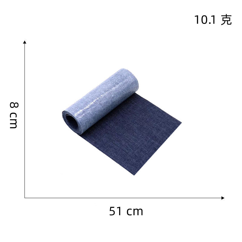 Wholesale Denim Rectangular Iron On Patches For DIY Clothing Decor 5 Pack Trendy Apparel Repair Stickers For Everyday Use