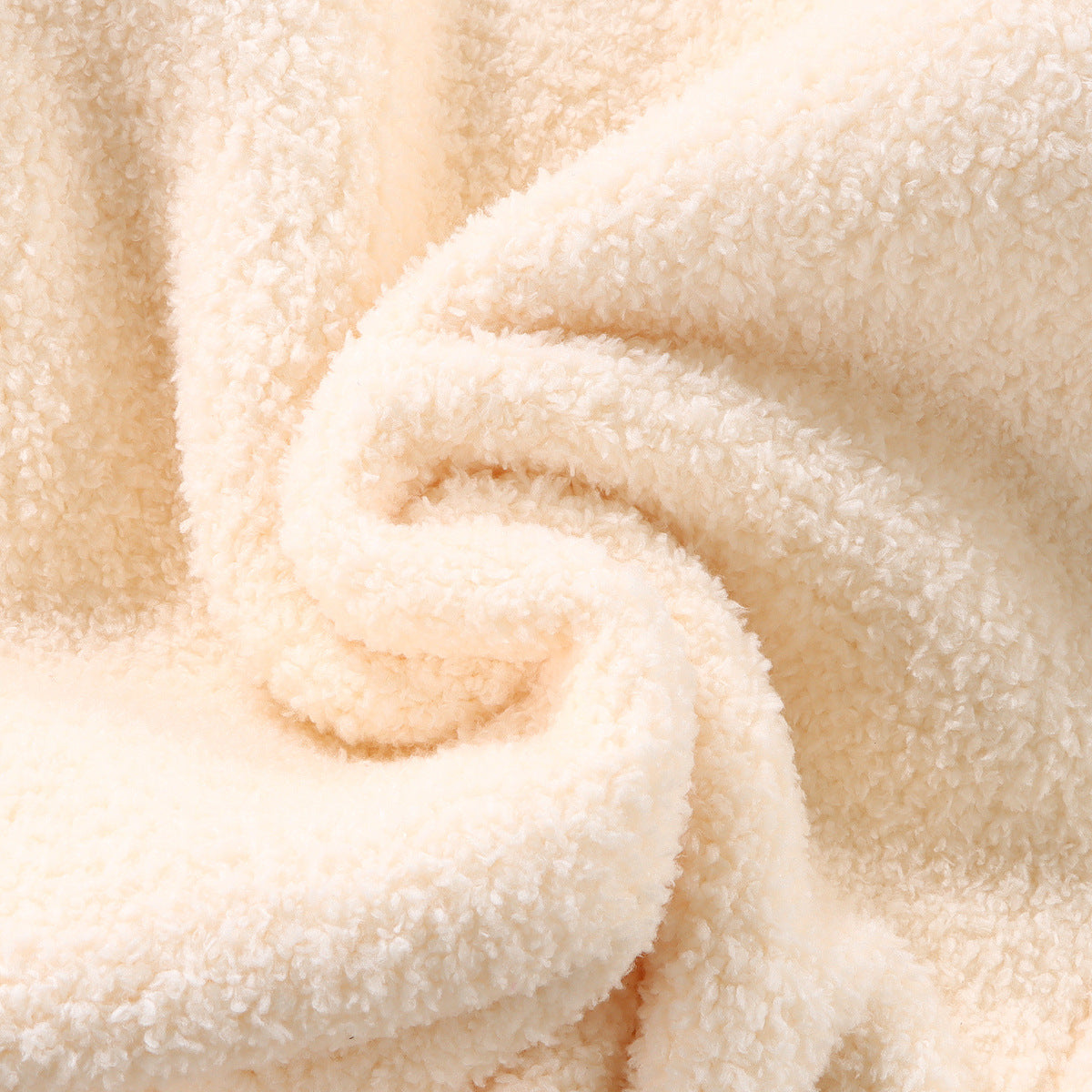 Wholesale Autumn and Winter Children's Lambswool Long-sleeved Jumpsuit