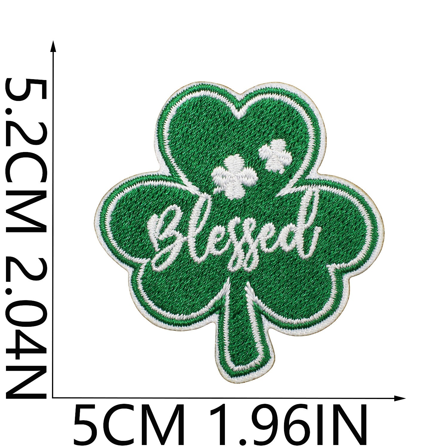 Wholesale St.  Patrick' s Day Rainbow Beer Clover Embroidery DIY Patches