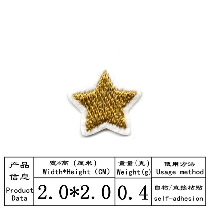 Wholesale Embroidery Thread Self Adhesive Patch Set Heart And Flower Designs For Clothing And Towel Decor Boutique Resale