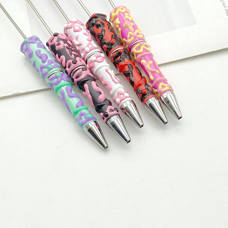 Wholesale DIY hand-painted oil bead pen multi-color rotating beads