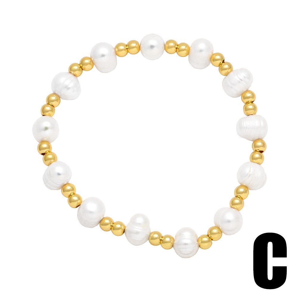 Wholesale Baroque Special Shaped Pearl Bracelet