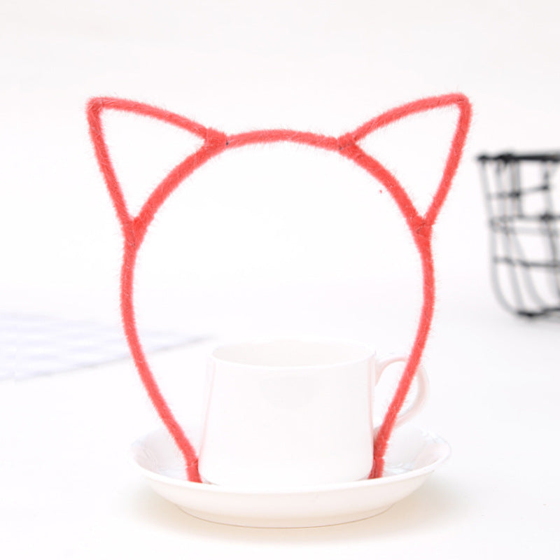 Wholesale Ear headband cat ear hairpin headband