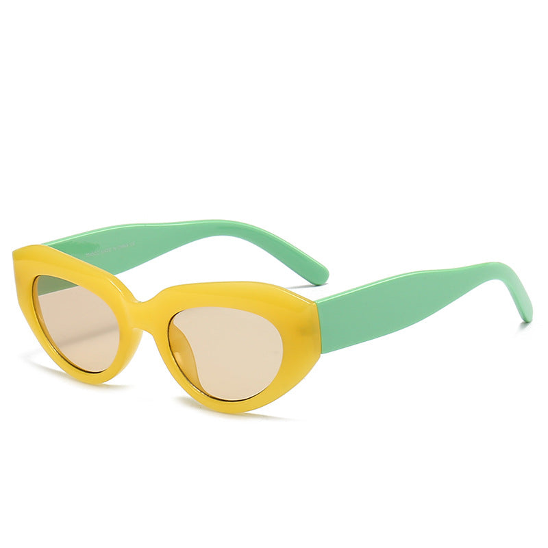 Wholesale of New Small Frame Color Sunglasses