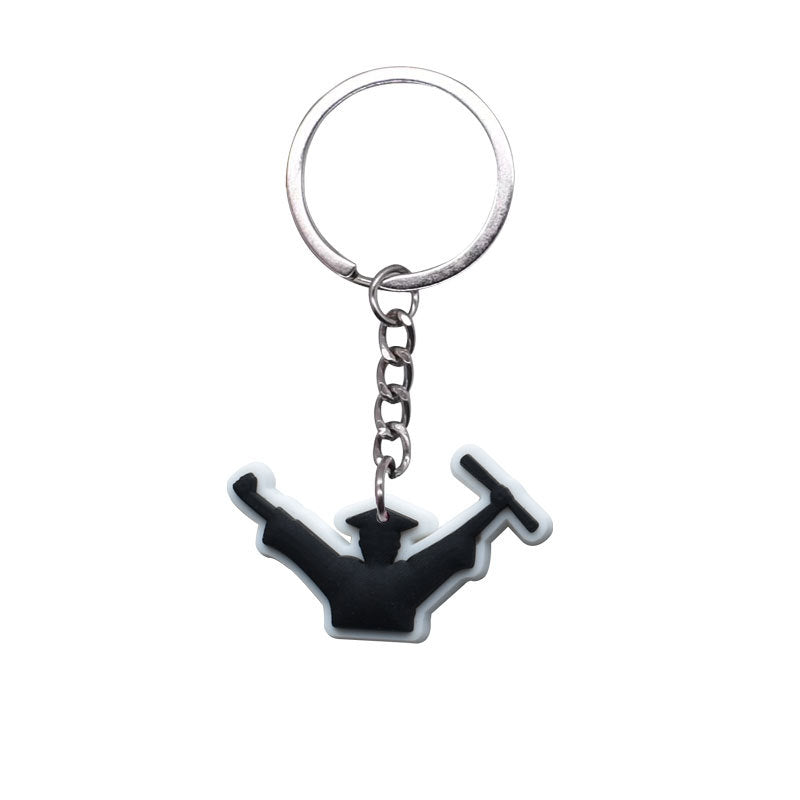 Llavero de la temporada de graduación de aleación de zinc al por mayor