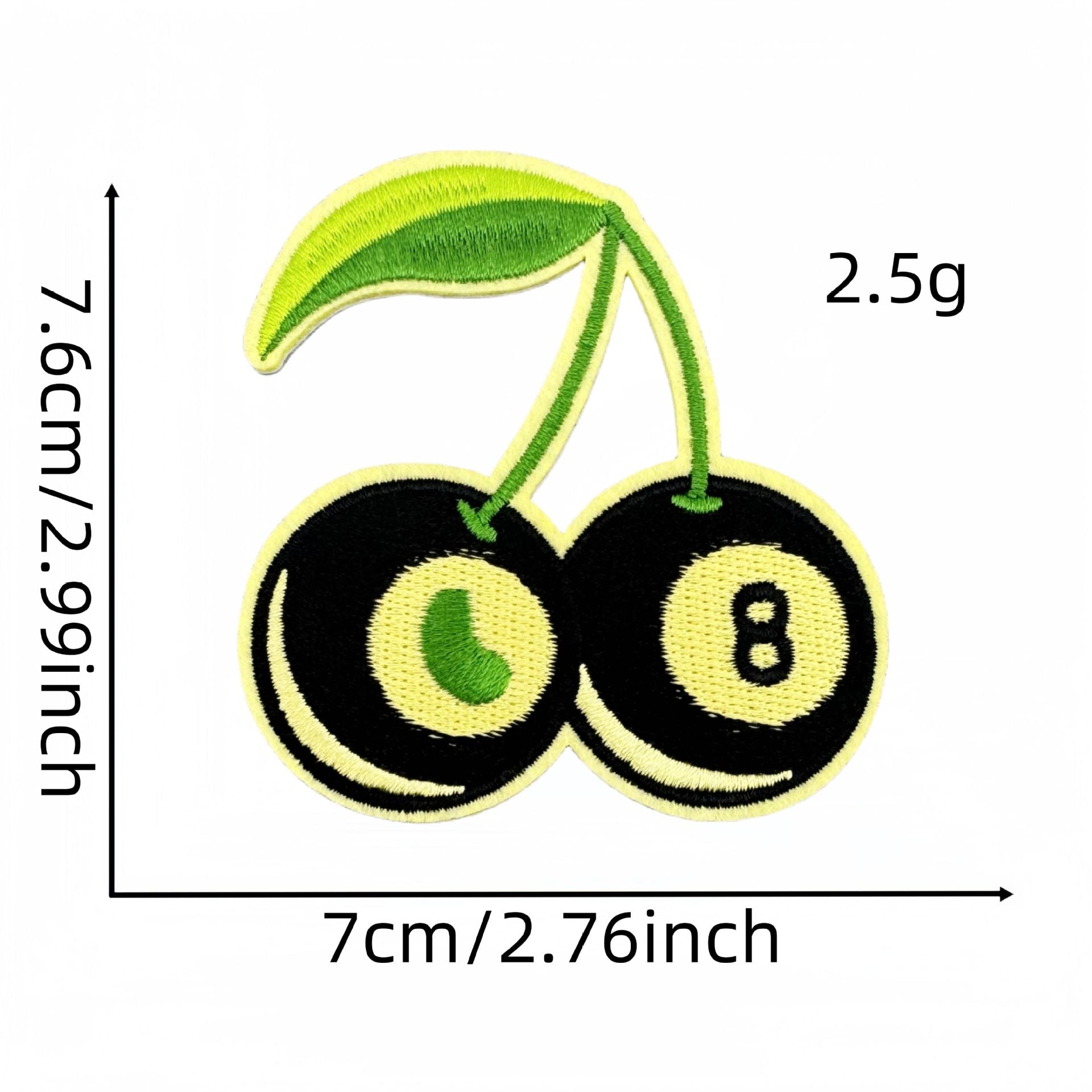 Wholesale green plant cloth patch decorative decal