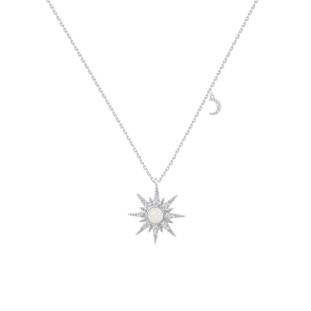 Wholesale Sun Moon Necklace