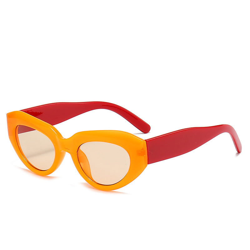 Wholesale of New Small Frame Color Sunglasses