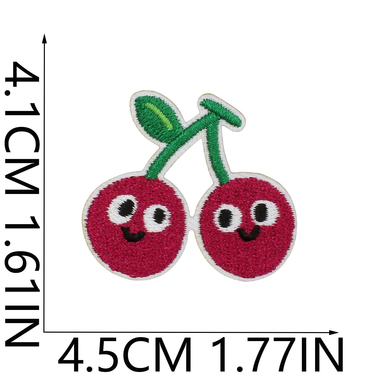 Wholesale Cute Orange Banana Embroidered Fruit Patches For Clothing DIY Accessory