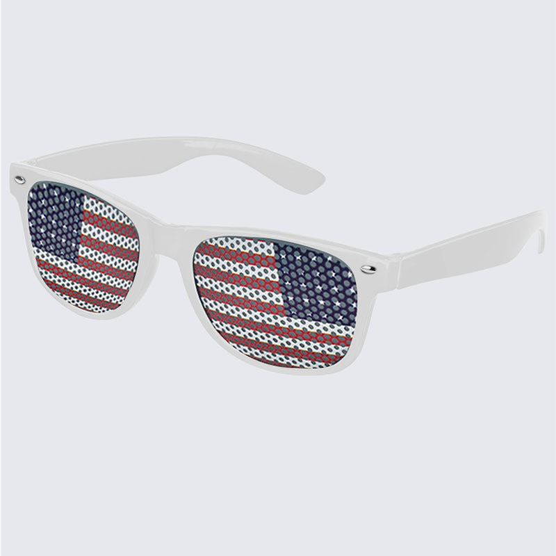 Wholesale Funny Flag Small Hole Glasses Props